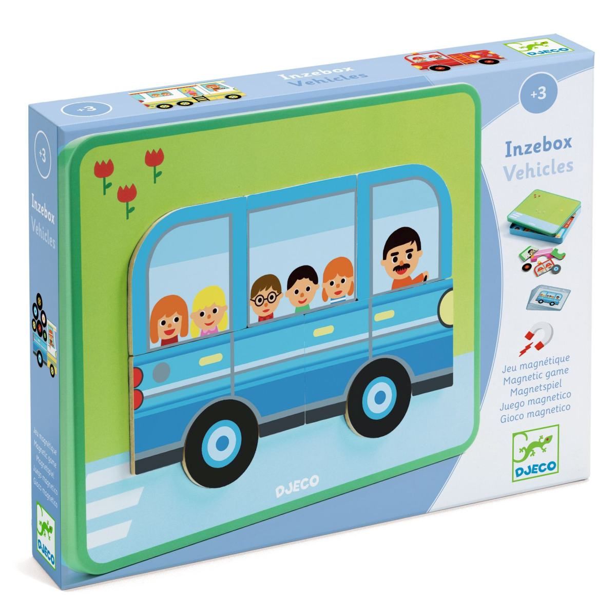 Magnetspiel: Vehicles - Djeco