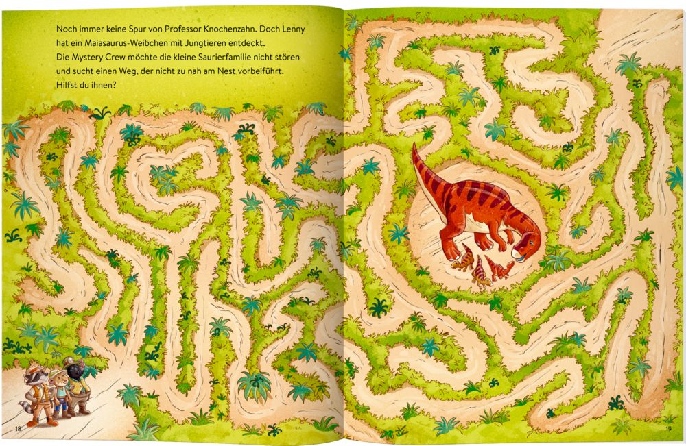 Escape-Rätsel-Abenteuer: Die Insel der Dinosaurier - Lenny Hunter