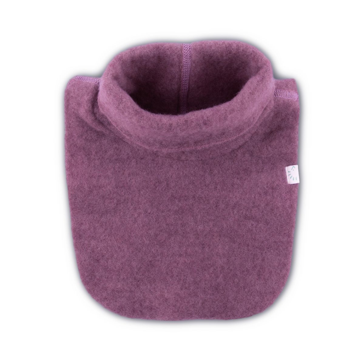 Schlupfschal Wollfleece dusty plum Gr. S