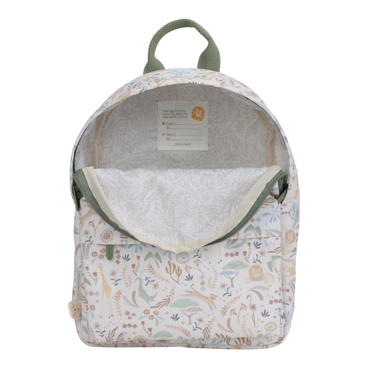 Rucksack klein Safari Friends - Little Dutch