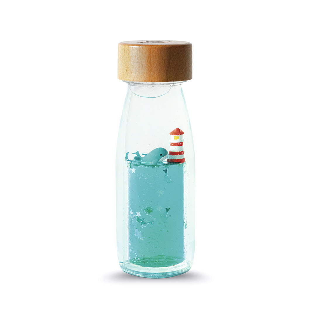 Sensorikflasche "Move" Whale Calm - Petit Boum