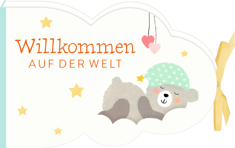 Geldkuvert-Geschenkbuch - Willkommen auf der Welt