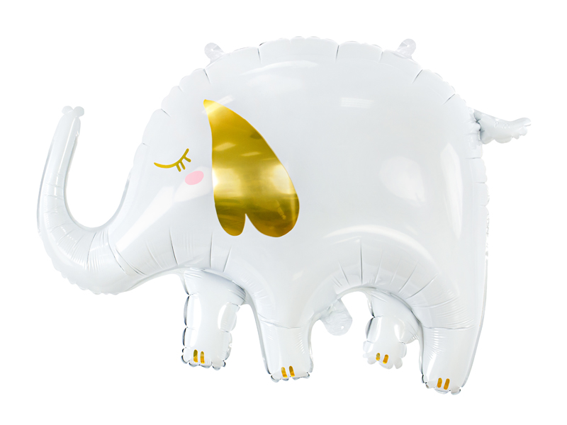 Folienballon Elefant, 83x58 cm - Party Deco