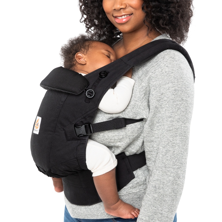 ergobaby Adapt Soft Touch Cotton Onyx Black Baby Carrier