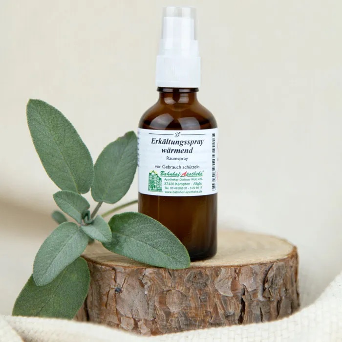 Erkältungsspray wärmend 50ml - Bahnhof Apotheke