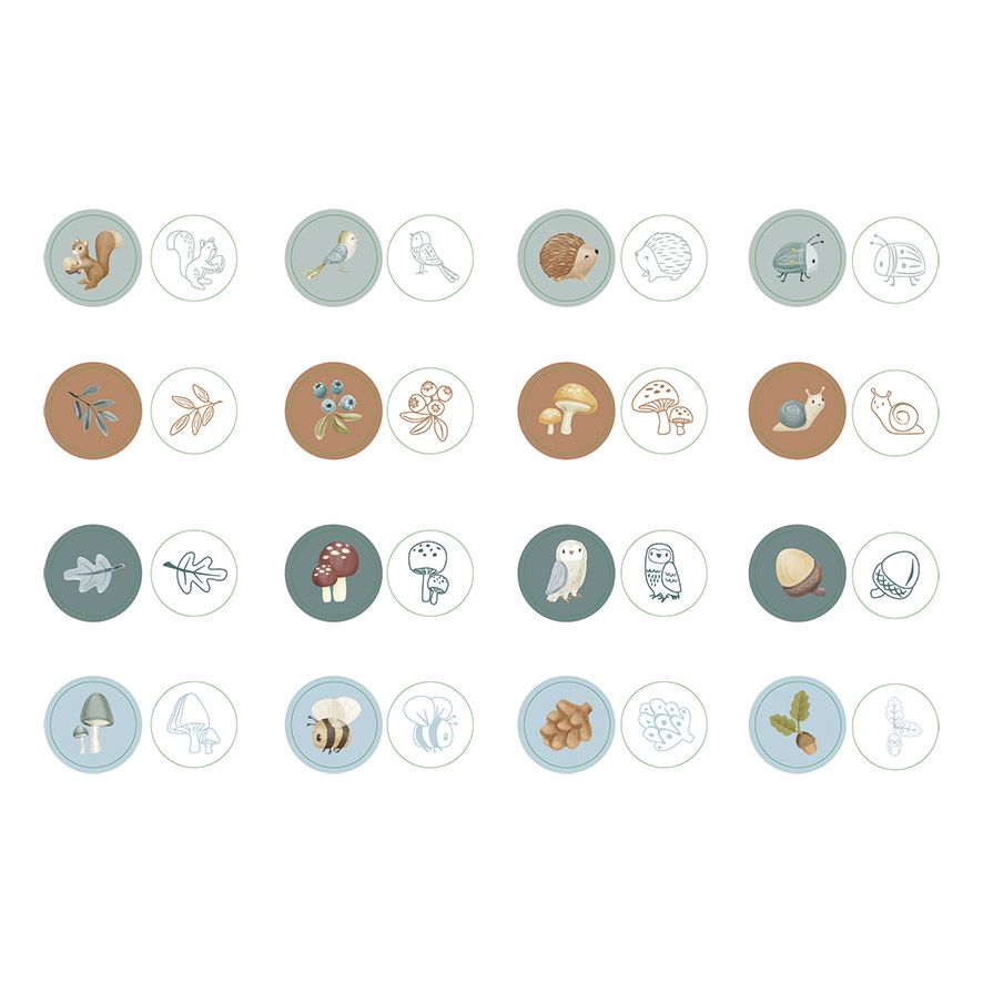 Stempel-​Set Forest Friends - Little Dutch