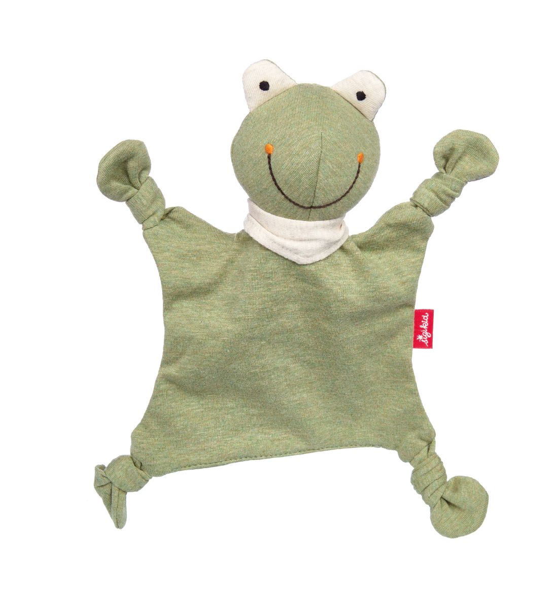 sigikid Mini-Schnuffeltuch Frosch grün