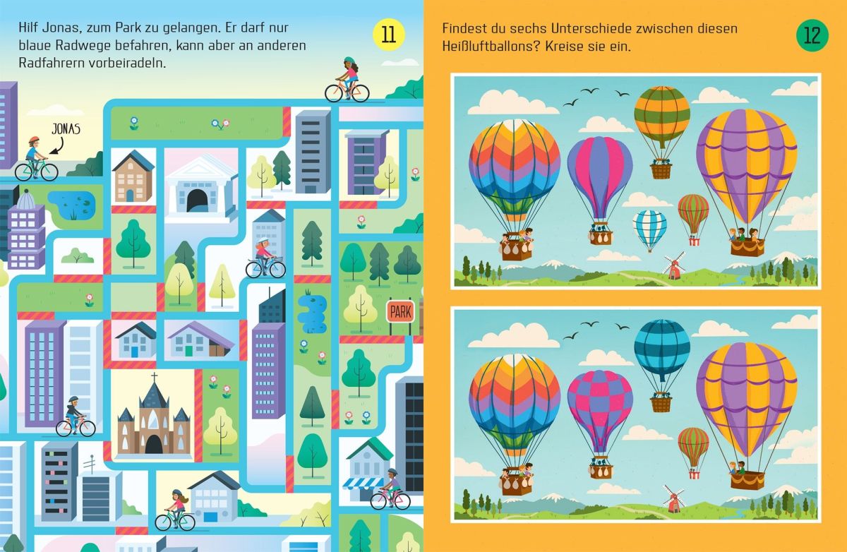 Usborne Minis: Rätsel für unterwegs 6+