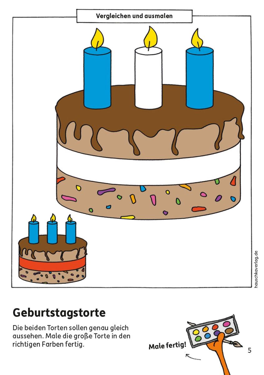 Kindergartenblock - Das kann ich schon! - Hauschka Verlag 3+