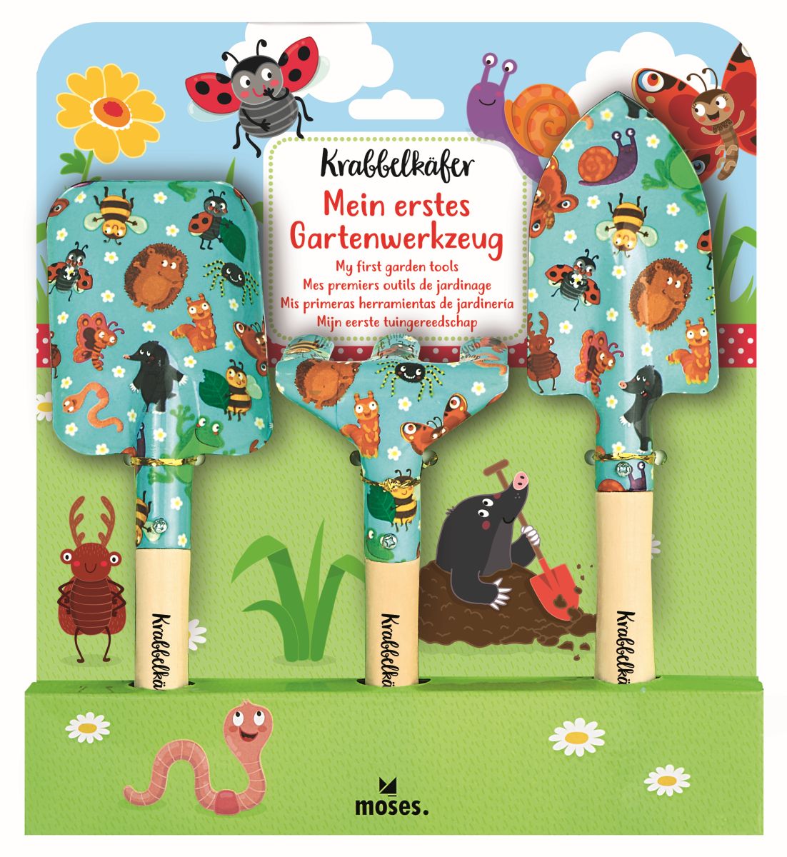 Krabbelkäfer Mein erstes Gartenwerkzeug