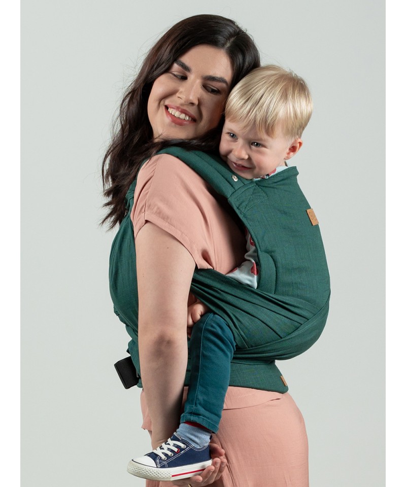 Isara Quick Half Buckle Carrier Evergreen Linen