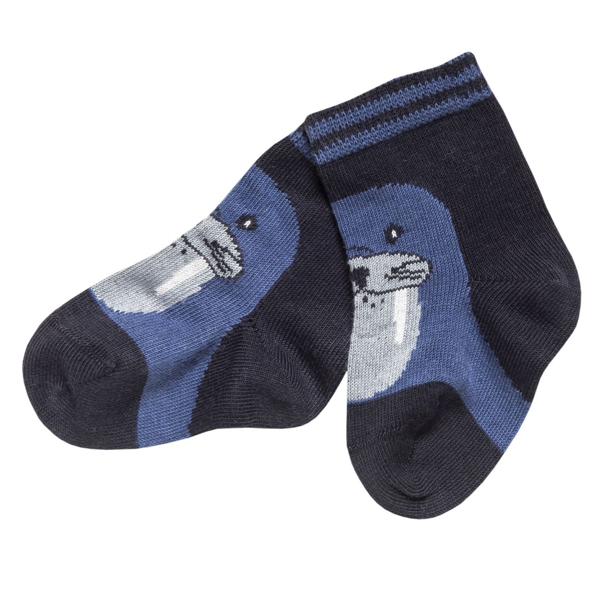 Socken dunkelblau GOTS - 19-22