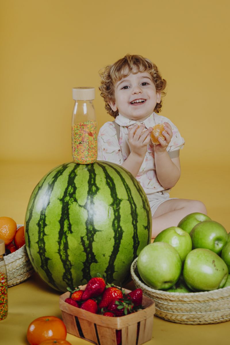 Sensorikflasche "Learn" Fruits - Petit Boum