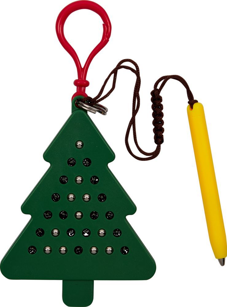 Mini-Magnet-Zeichentafel Tanne - Fröhliche Weihnachten (verschiedene Designs, 1 Stück)