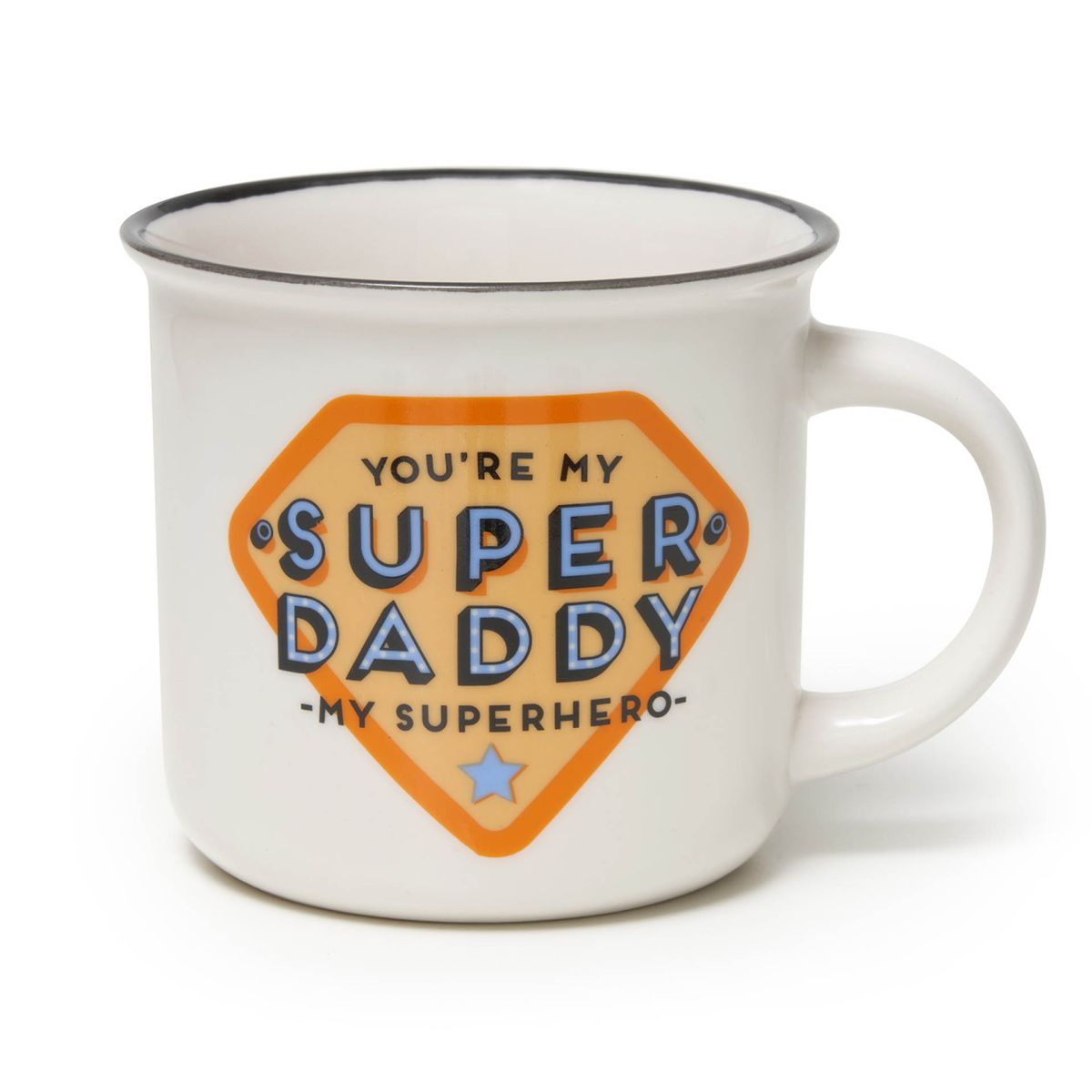 Porzellantasse 350ml - Super Daddy - Cup-Puccino - Legami