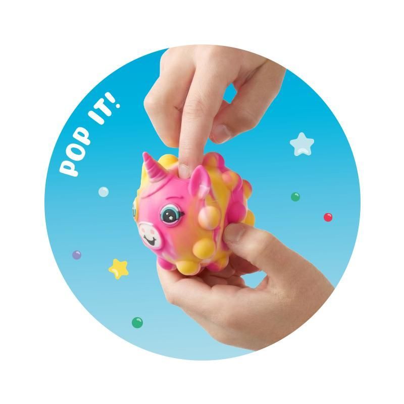 RAINBOW POWER Pop-It-Ball Einhorn (verschiedene Designs, 1 Stück)