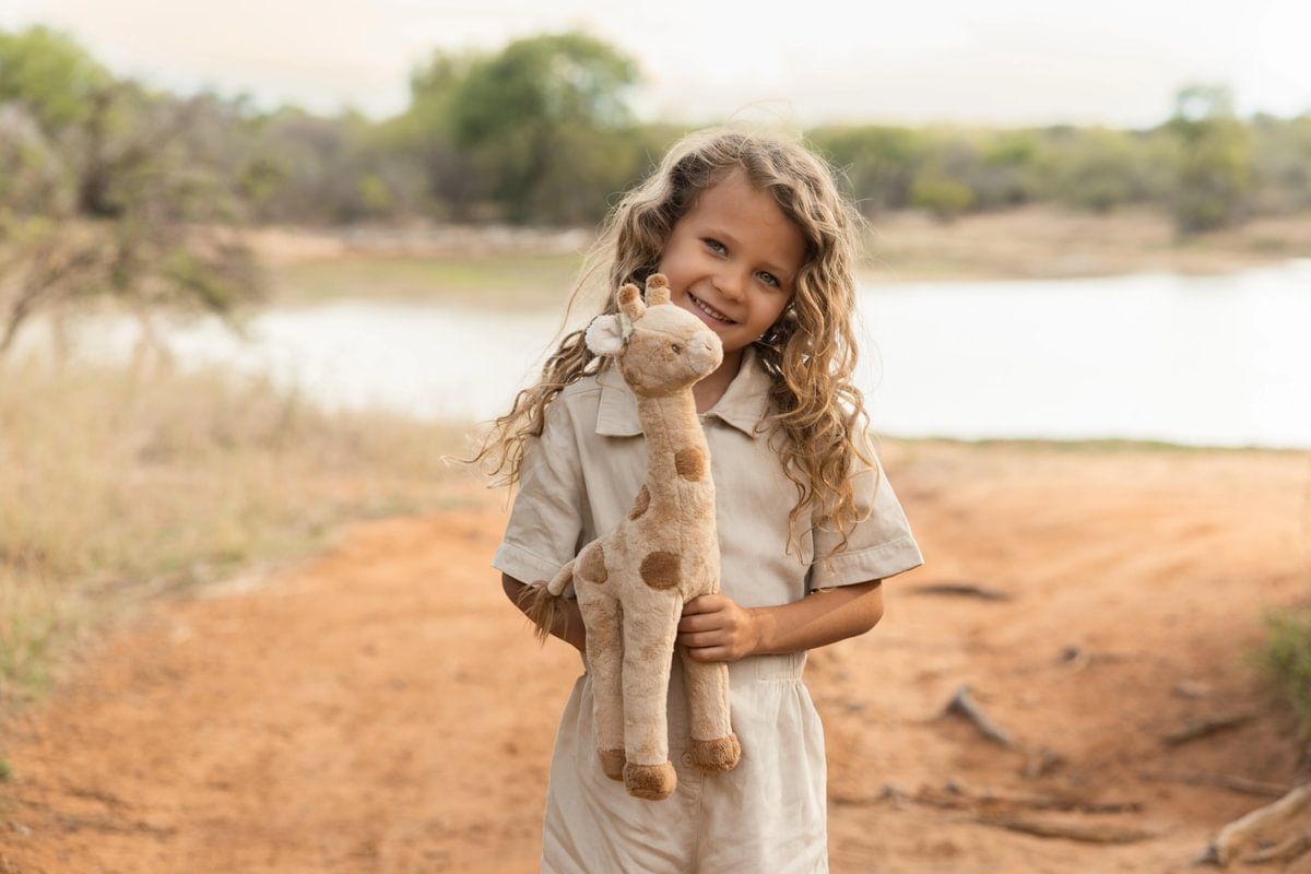 Kuschelgiraffe Safari Friends - Little Dutch