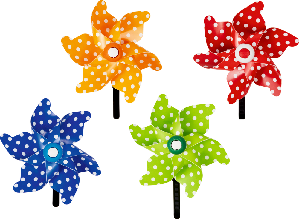 Mini-Windrad  (1 Stück - verschiedene Farben) Bunte Geschenke