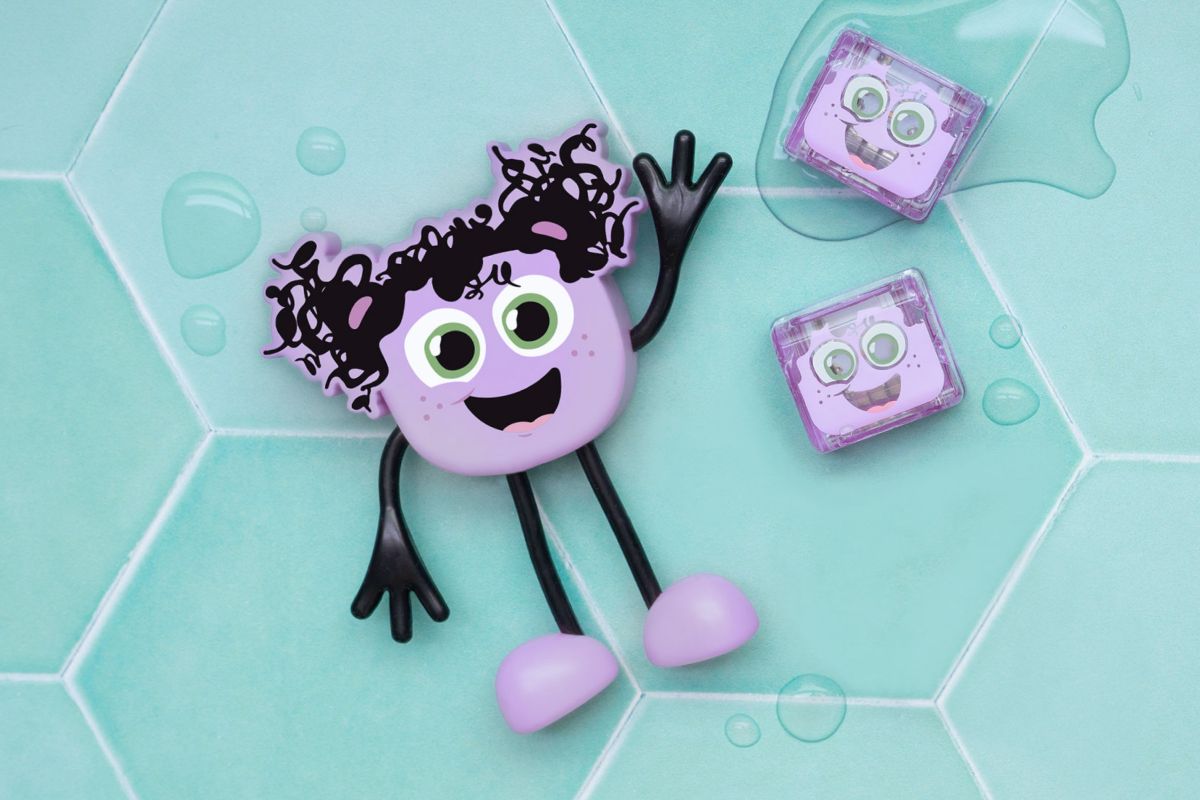 Glo Pals Badespielzeug Charakter Lumi Lila