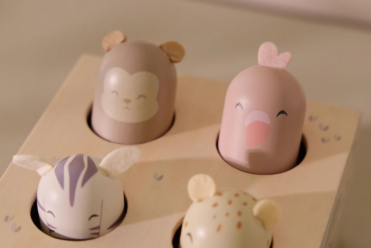 Holz Pop-up Safari Friends - Little Dutch