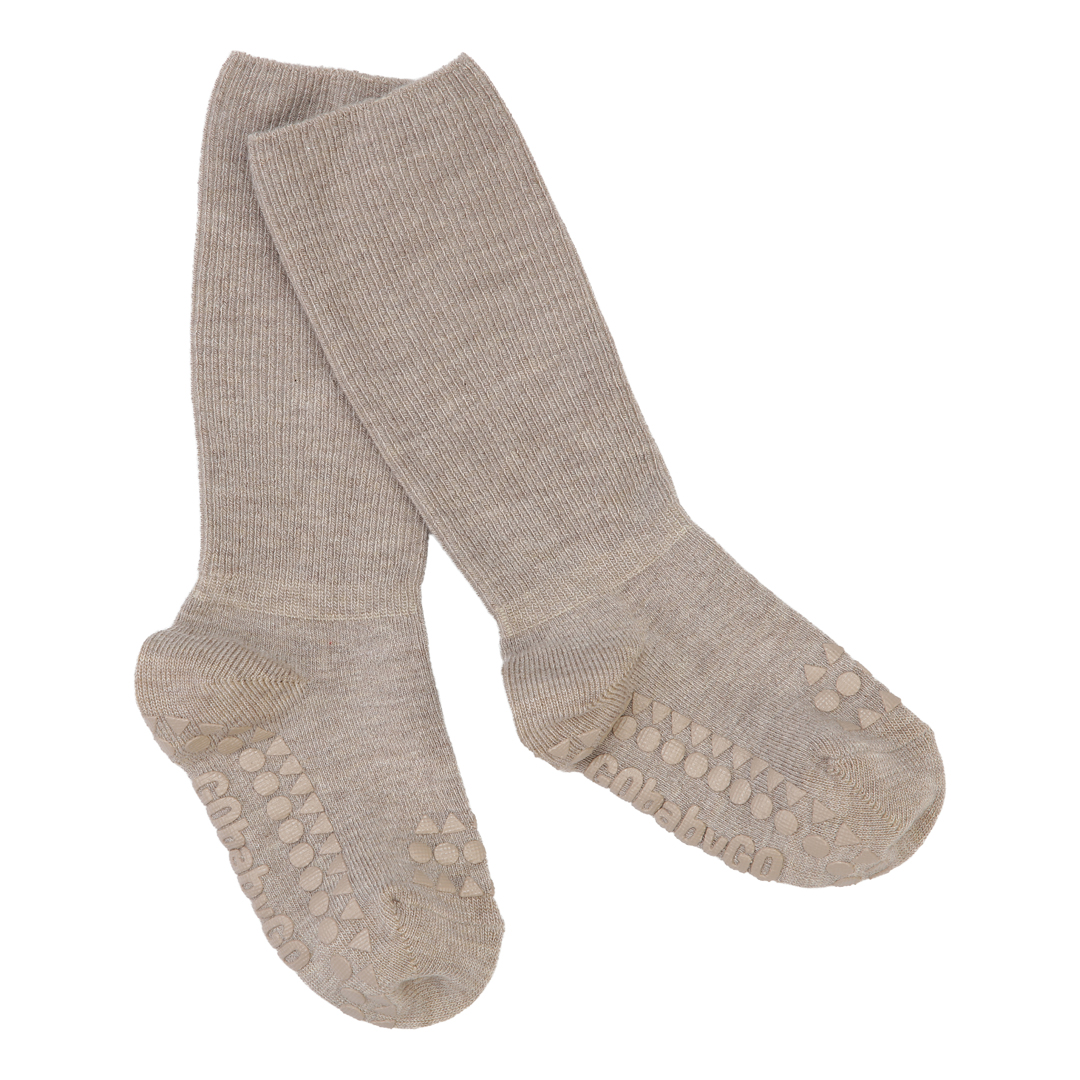 Anti-Rutsch-Socken Bamboo sand Gr. 17-19 - GoBabyGo