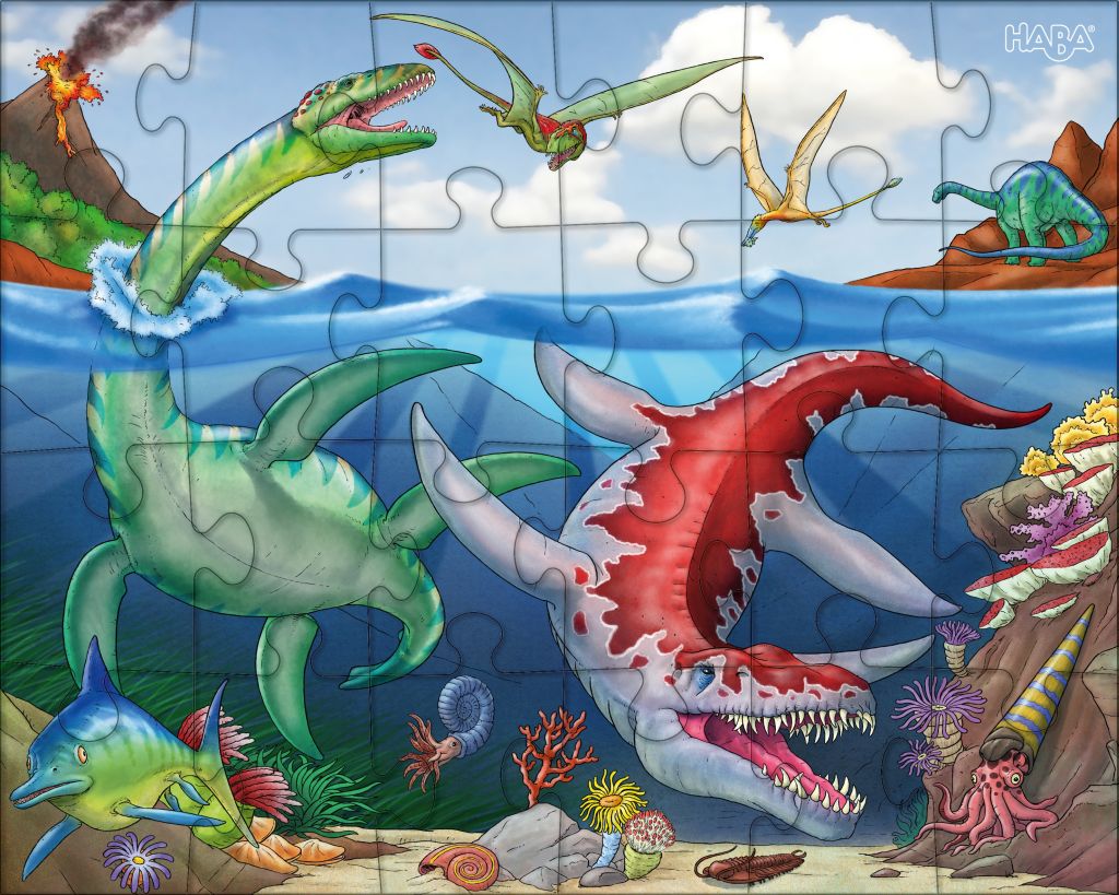 HABA Puzzles Dinosaurier