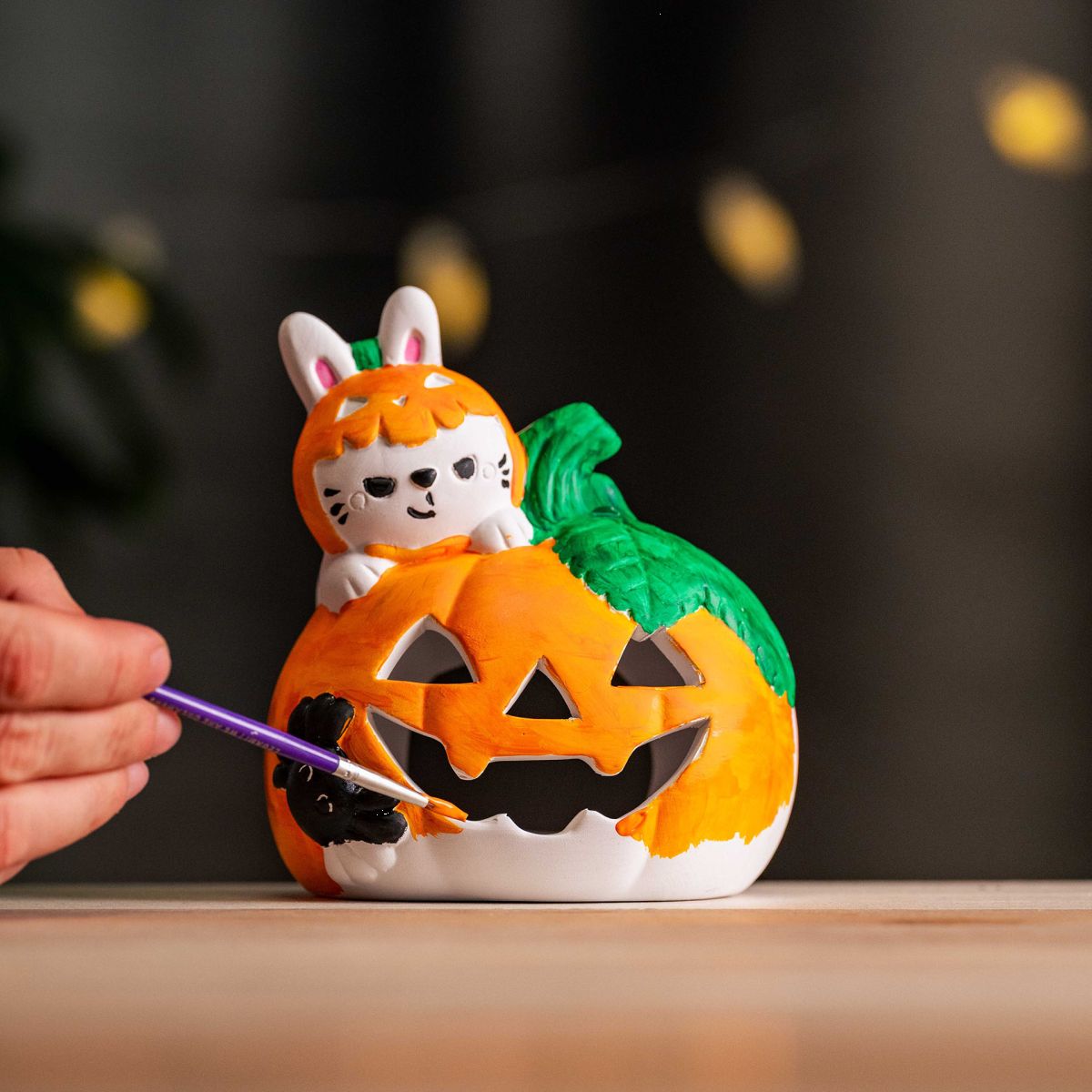 Halloween Kerzenhalter-Malset - Legami