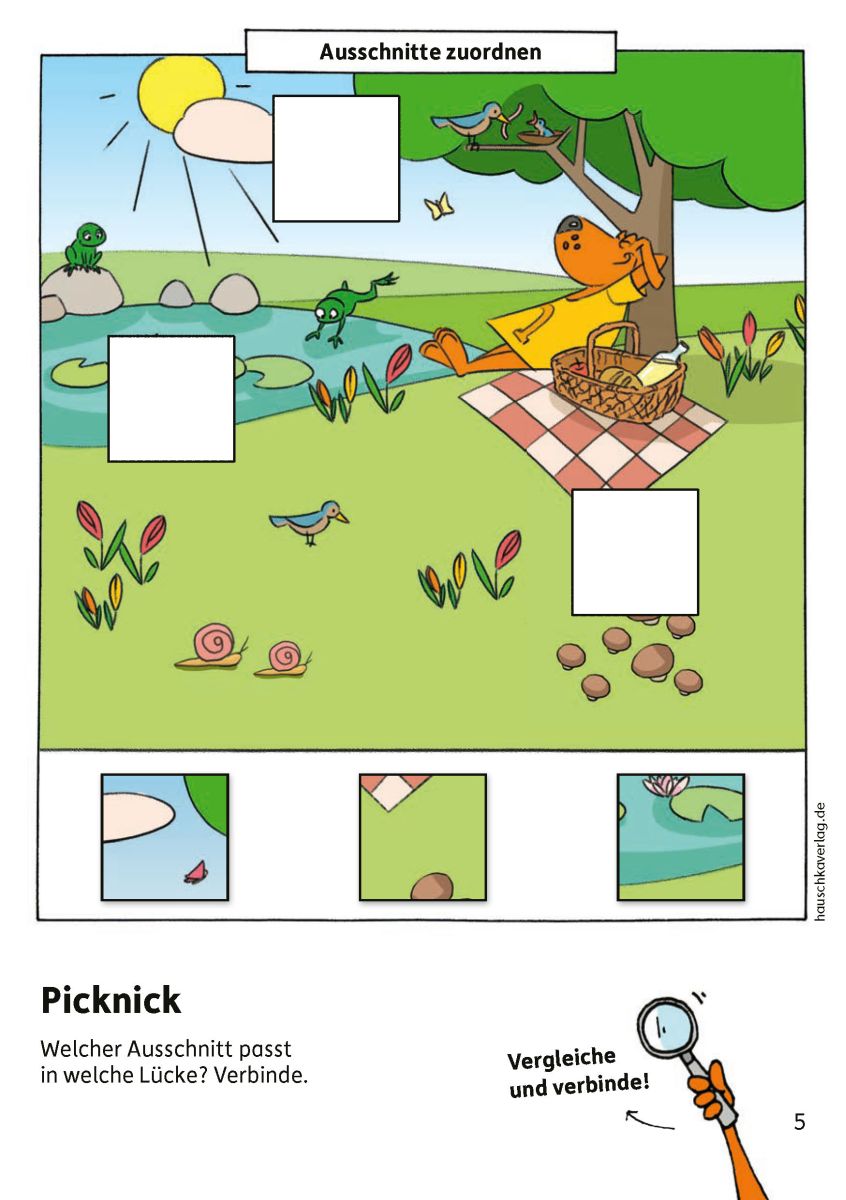 Kindergartenblock – Konzentration, Logik, Feinmotorik  - Hauschka Verlag 3+
