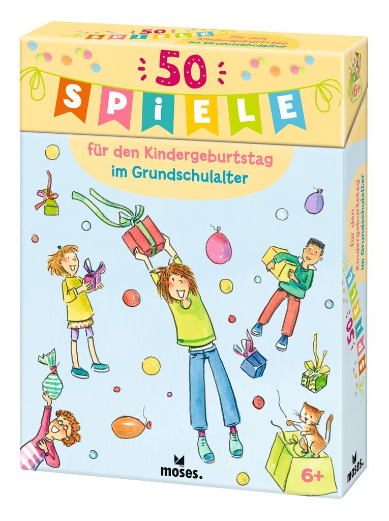 50 Spiele für den Kindergeburtstag im Grundschulalter - Moses