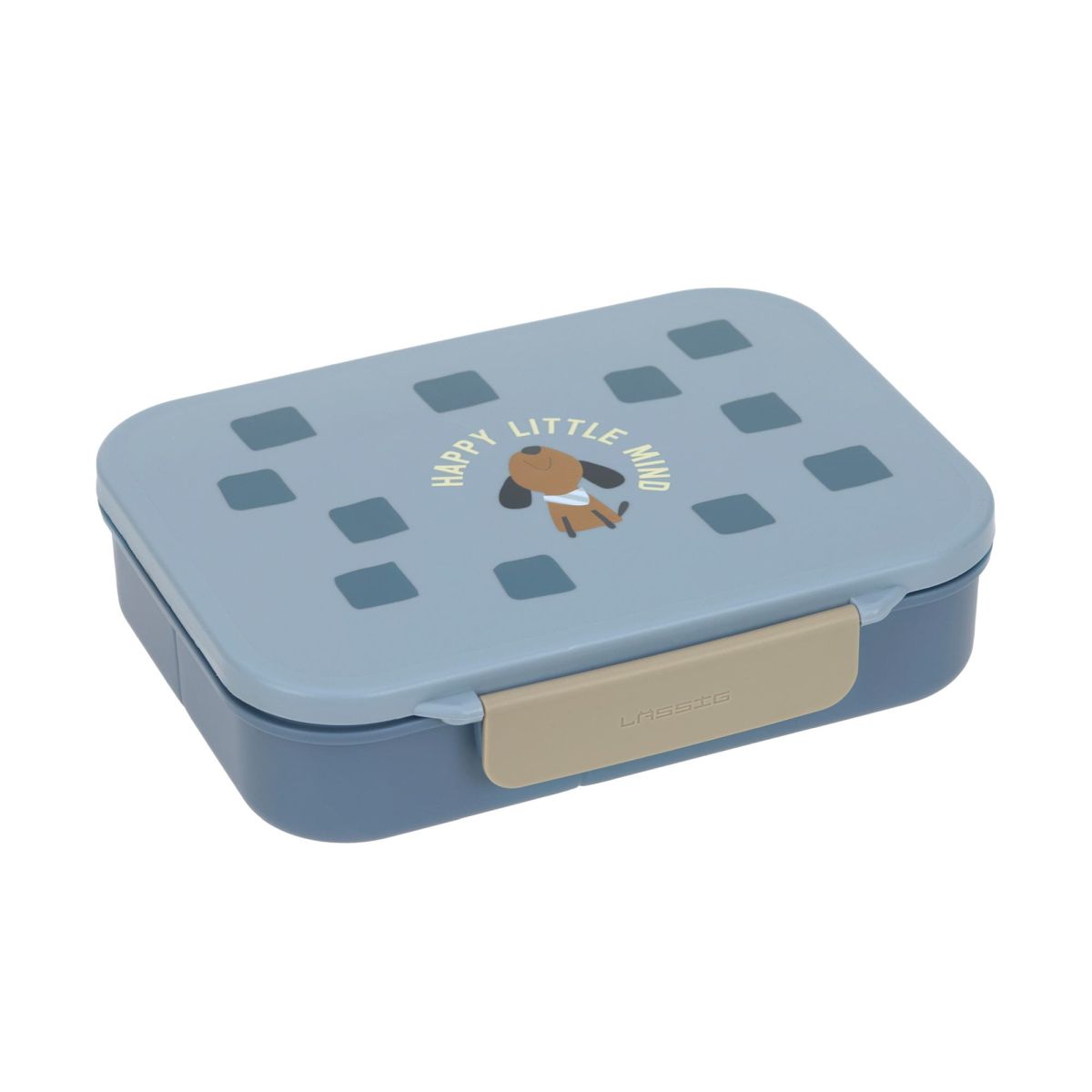 Bento-Lunchbox Pattern Party blue/green - Lässig