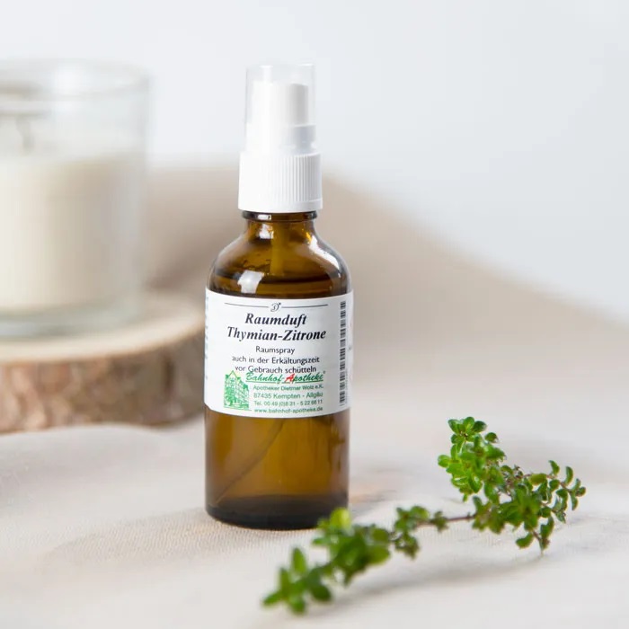 Thymian-Zitrone-Raumspray 50ml - Bahnhof Apotheke