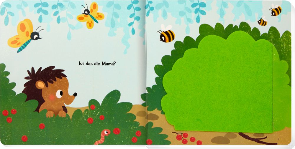 Wo ist Mama, kleiner Igel? (Fühlen&begreifen) 12M+
