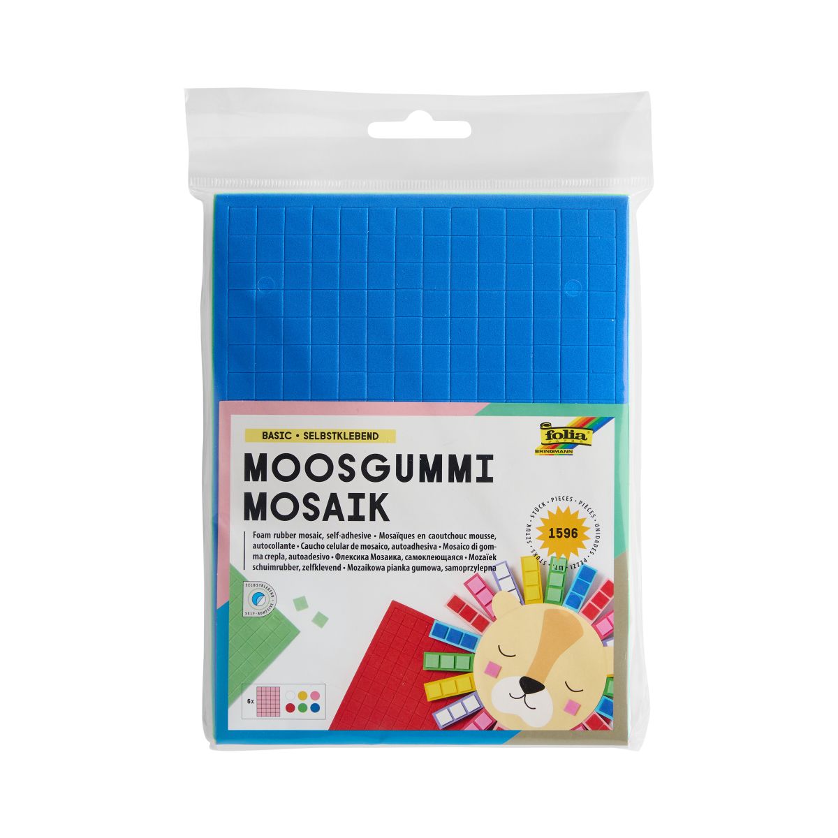 HABA Bastelset - Erstes Kleben Moosgummi-Tiere