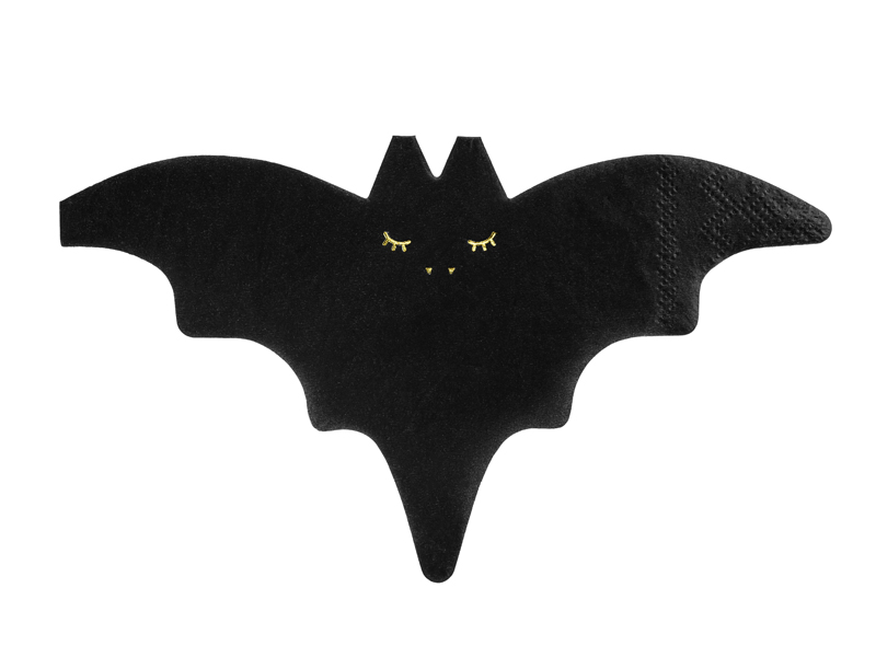 Servietten Fledermaus (20 Stück) - Party Deco
