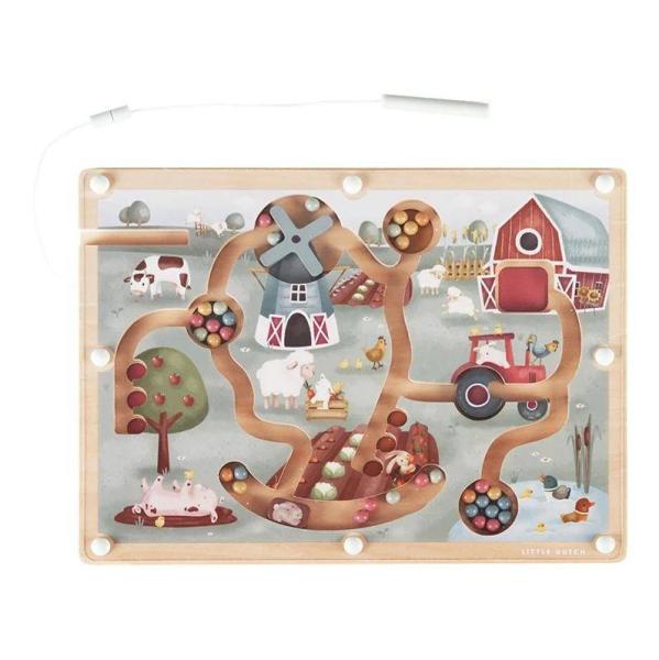 Magnetisches Labyrinth Little Farm - Little Dutch
