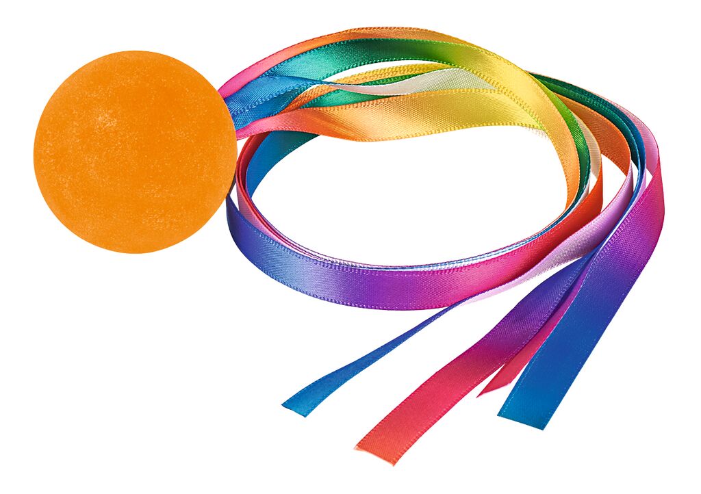 Bunter Flatterflummi (farblich sortiert, 1 Stück)