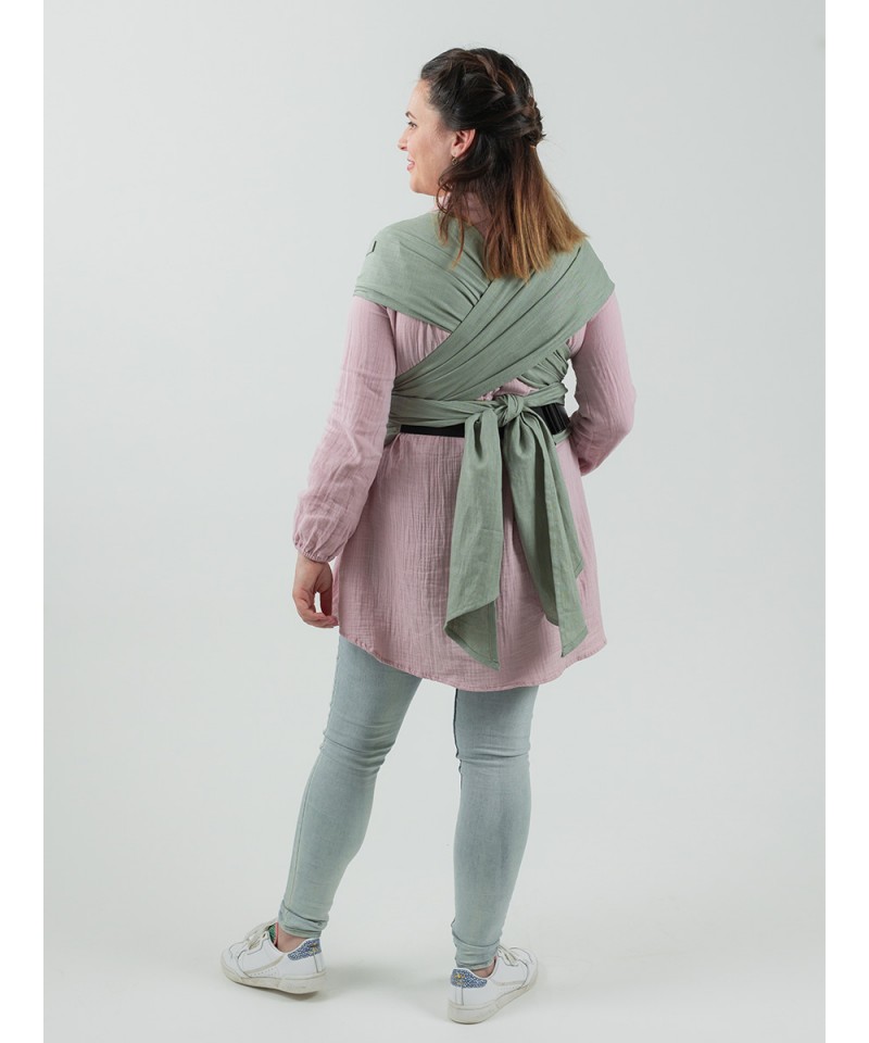 Isara Quick Tie Carrier Sage Green Linen