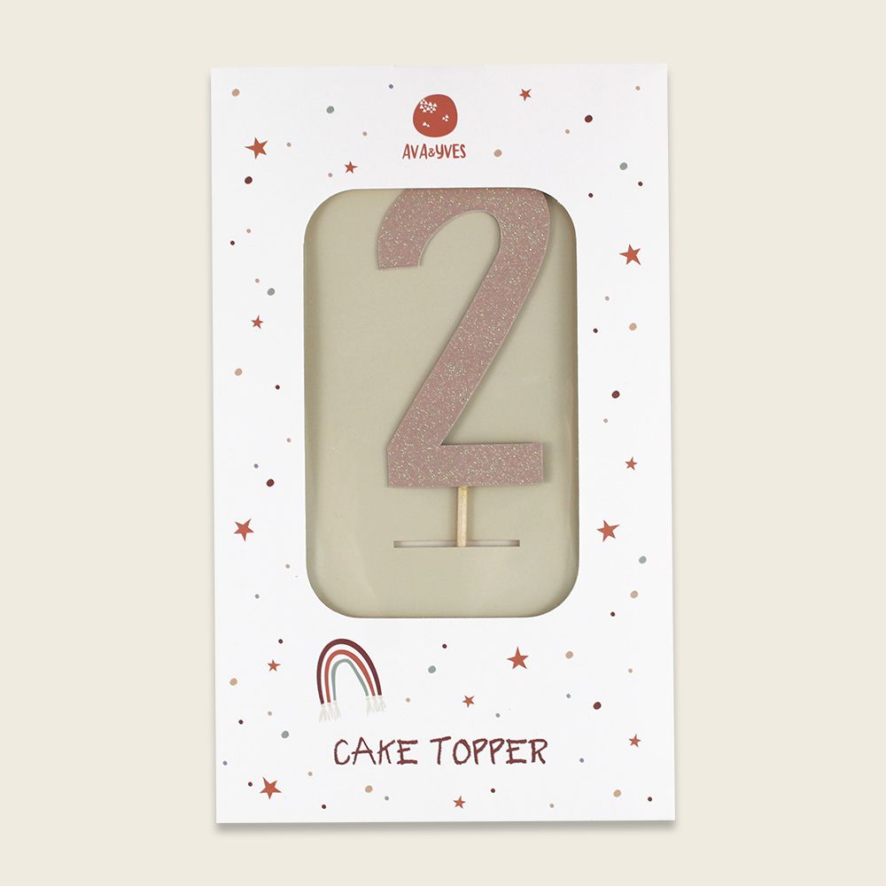 Cake Number Serie UNDER THE SEA, Zahl “2” - Ava & Yves