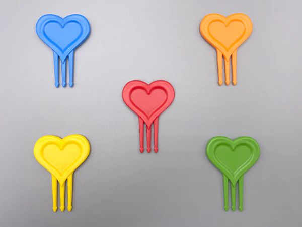 Pieksi 5er Set "Happy Hearts" - Herzen