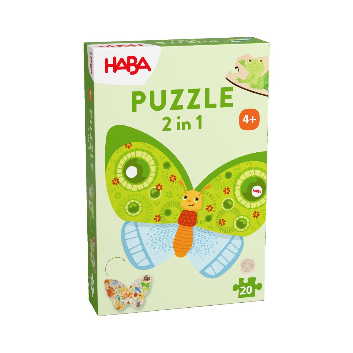 HABA Puzzle 2in1 - Schmetterling