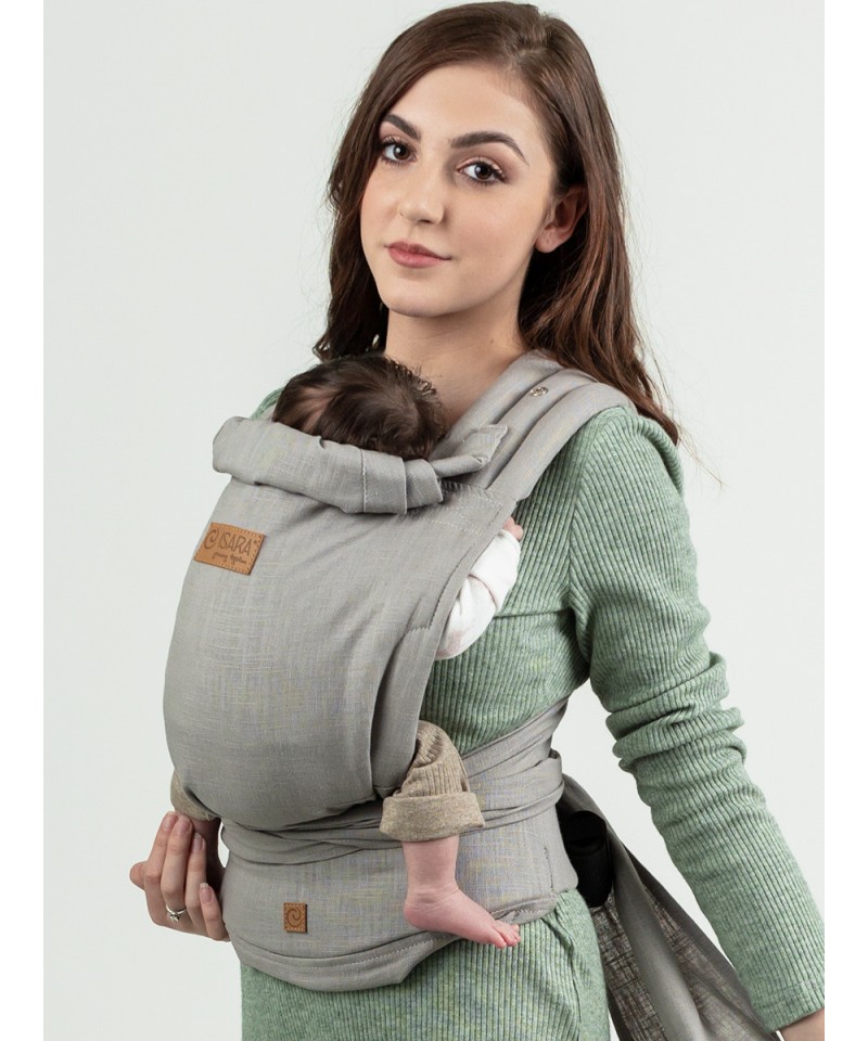 Isara Quick Half Buckle Carrier Misty Linen