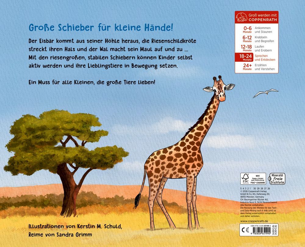 Mein erstes Buch der großen Tiere