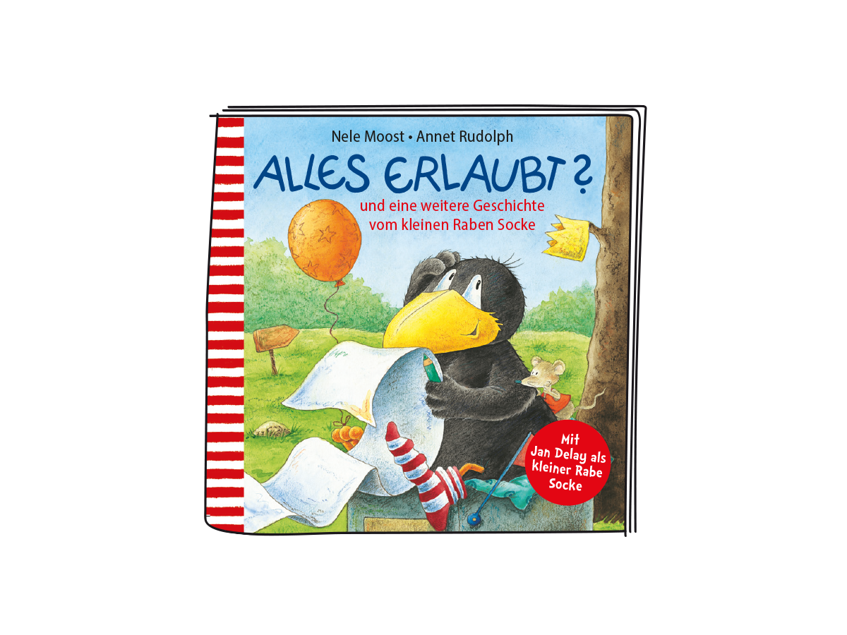 Der kleine Rabe Socke - Alles erlaubt? - Tonies 3+