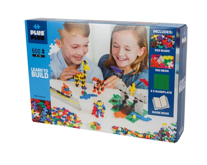 PLUS PLUS Mini-Bausteine Basic 600 Stück