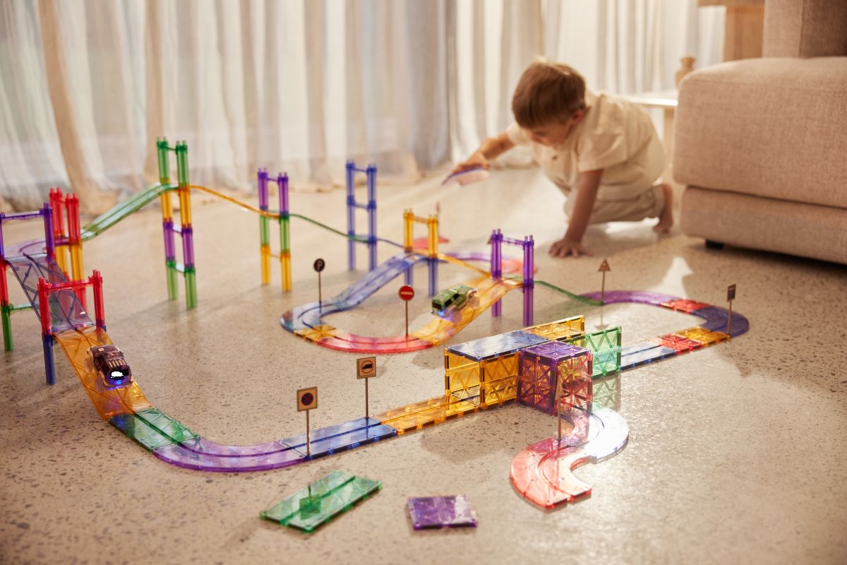 Cleverclixx Large Race Track Pastel (80 Teile)