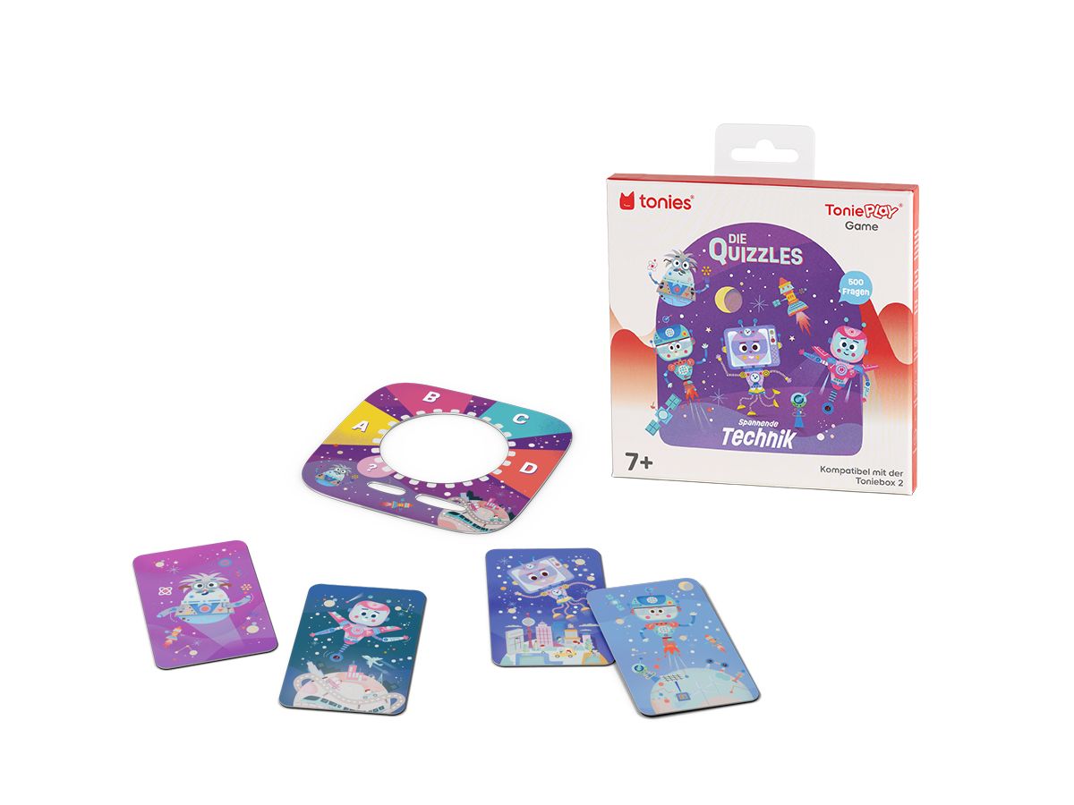 Die Quizzles: Spannende Technik (Tonieplay Game S) - Tonies