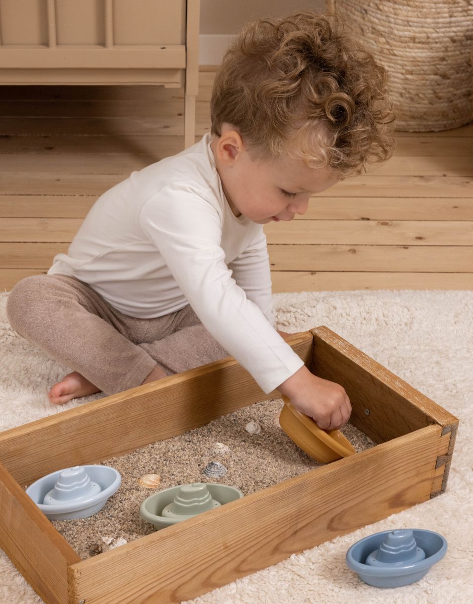 Bade-Boote blau (4er Set) - Little Dutch