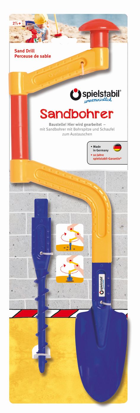 Spielstabil Sandbohrer (1 Stück)