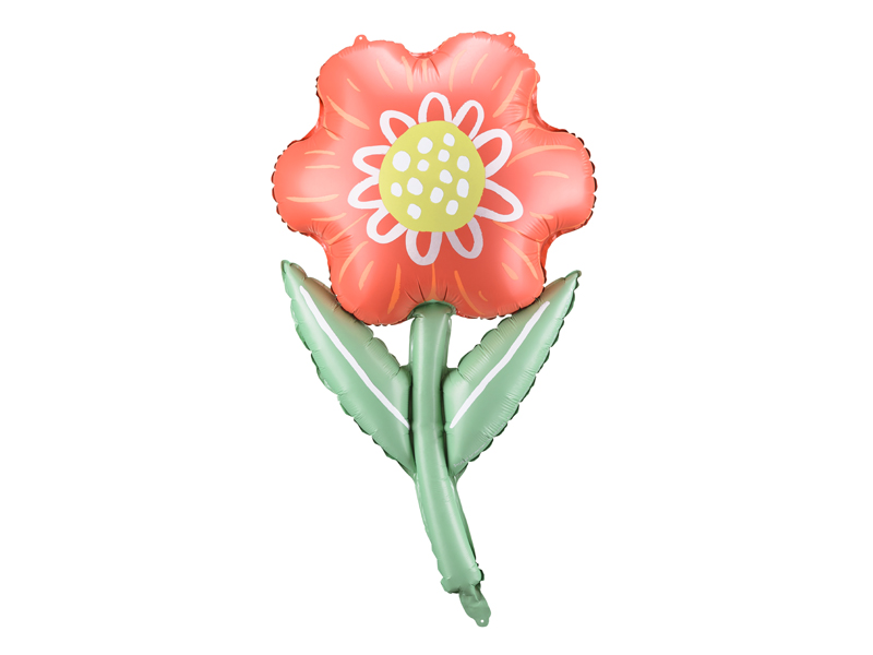 Folienballon Blume, 53x96 cm - Party Deco