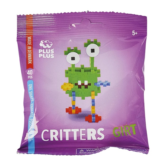PLUS PLUS Mini-Bausteine Monster Kreaturen (verschiedene Designs, 1 Set)